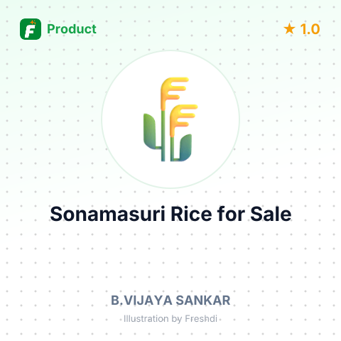 Sonamasuri Rice – summary card, no photo uploaded yet