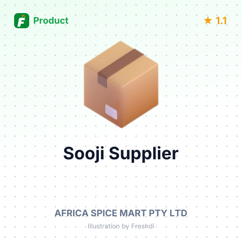 Sooji (Semolina) – summary card, no photo uploaded yet