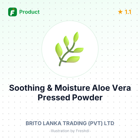 Soothing & Moisture Aloe Vera Pressed Powder – summary card, no photo uploaded yet