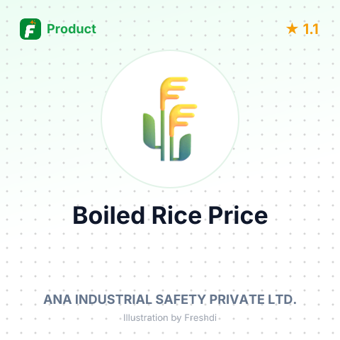 Sortex Boiled Rice – summary card, no photo uploaded yet