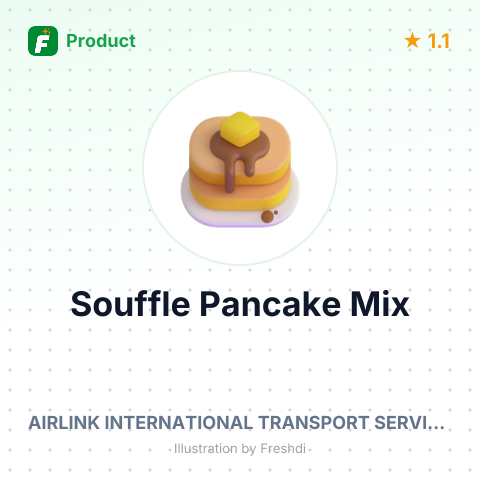 Souffle Pancake Mix – summary card, no photo uploaded yet