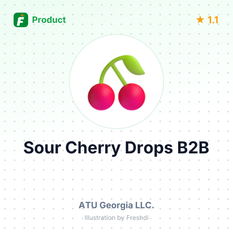 Sour Cherry Drops – summary card, no photo uploaded yet