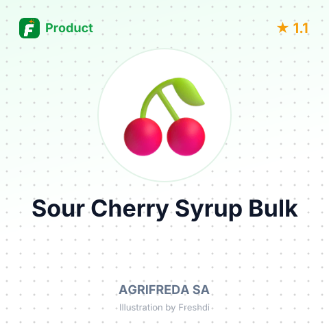 Sour Cherry Syrup – summary card, no photo uploaded yet