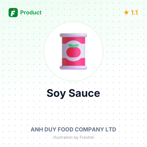Soy Sauce – summary card, no photo uploaded yet
