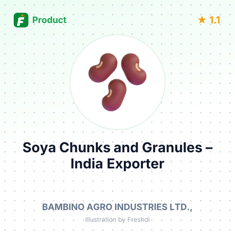 Soya Chunks and Granules – summary card, no photo uploaded yet