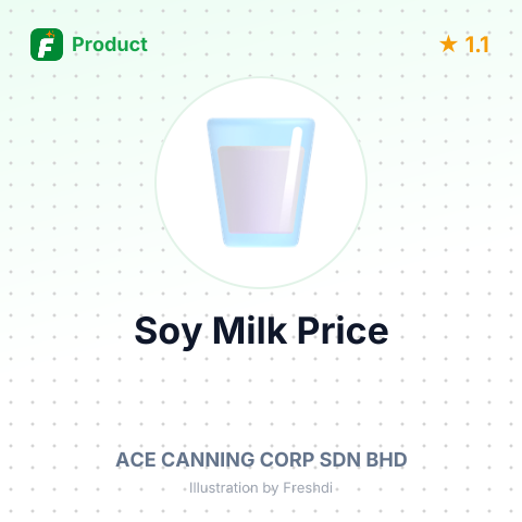 Soyfresh Non-Dairy Soya Milk Almond – summary card, no photo uploaded yet