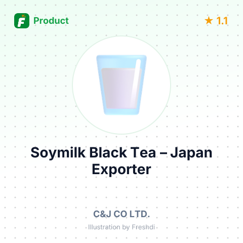 Soymilk Black Tea (1000ml) – summary card, no photo uploaded yet