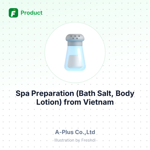 Spa Preparation (Bath Salt, Body Lotion) – summary card, no photo uploaded yet