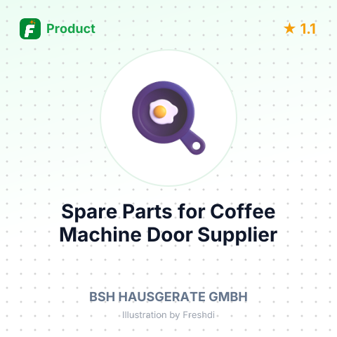 Spare Parts for Coffee Machine Door – summary card, no photo uploaded yet
