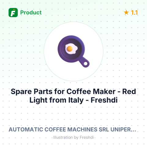 Spare Parts for Coffee Maker - Red Light – summary card, no photo uploaded yet