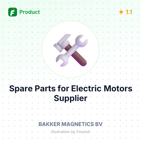Spare Parts for Electric Motors – summary card, no photo uploaded yet