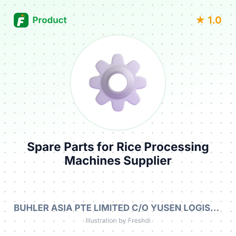Spare Parts for Rice Processing Machines – summary card, no photo uploaded yet