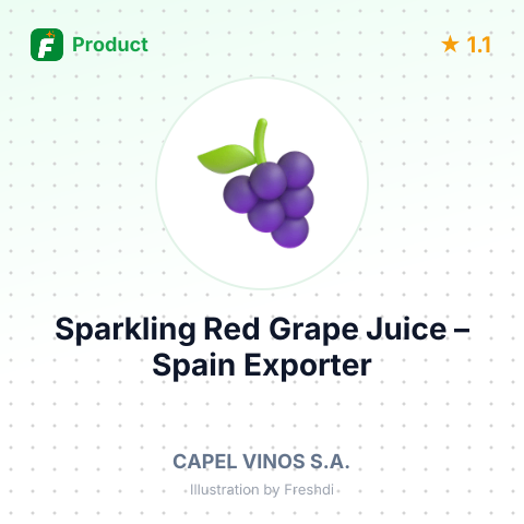 Sparkling Red Grape Juice – summary card, no photo uploaded yet