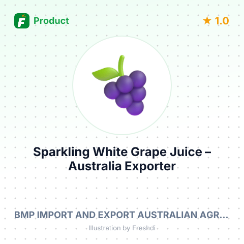 Sparkling White Grape Juice – summary card, no photo uploaded yet