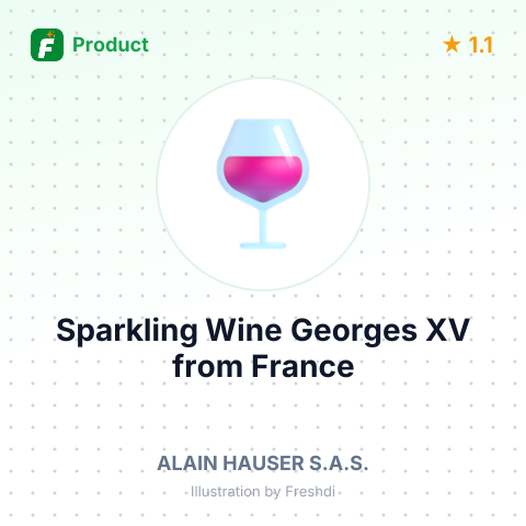Sparkling Wine Georges XV – summary card, no photo uploaded yet