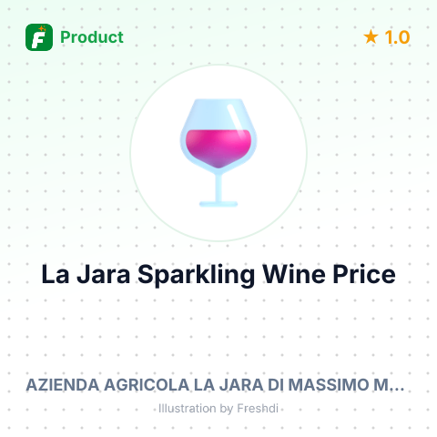 Sparkling Wine - La Jara Chardonnay Blanc de Blanc Brut Nature – summary card, no photo uploaded yet