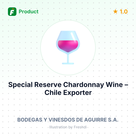 Special Reserve Chardonnay Wine – summary card, no photo uploaded yet