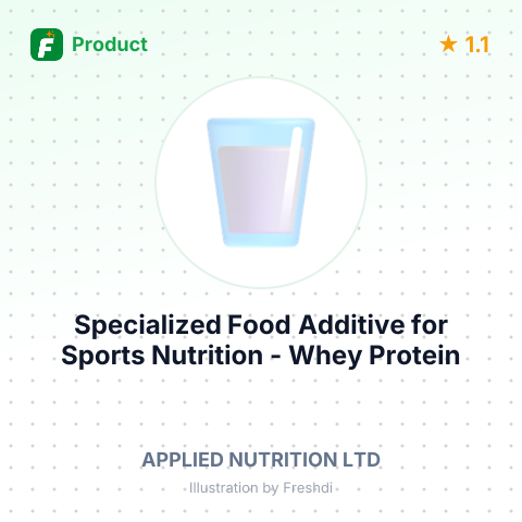Specialized Food Additive for Sports Nutrition - Whey Protein – summary card, no photo uploaded yet