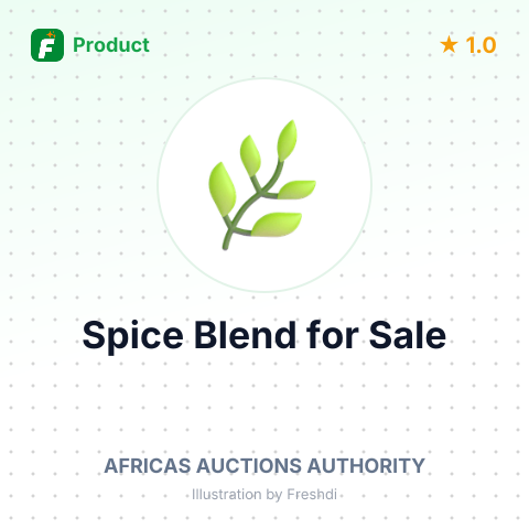 Spice Blend for Sauces with Rosemary and Red Onion – summary card, no photo uploaded yet