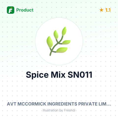 Spice Mix SN011 – summary card, no photo uploaded yet