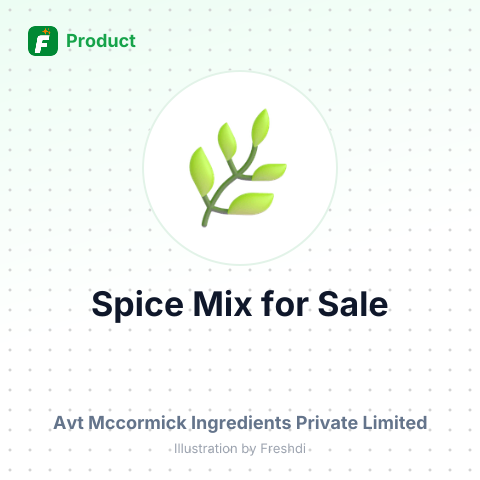 Spice Mix – summary card, no photo uploaded yet