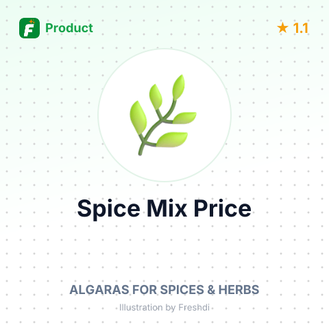 Spices Mix: Anise, Badian, Caraway, Fennel, Juniper Berries – summary card, no photo uploaded yet