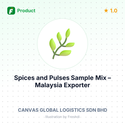 Spices and Pulses Sample Mix – summary card, no photo uploaded yet