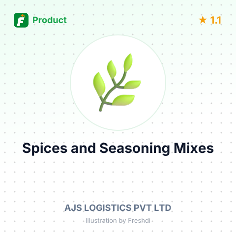 Spices and Seasoning Mixes – summary card, no photo uploaded yet