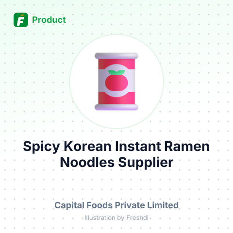Spicy Korean Instant Ramen Noodles – summary card, no photo uploaded yet