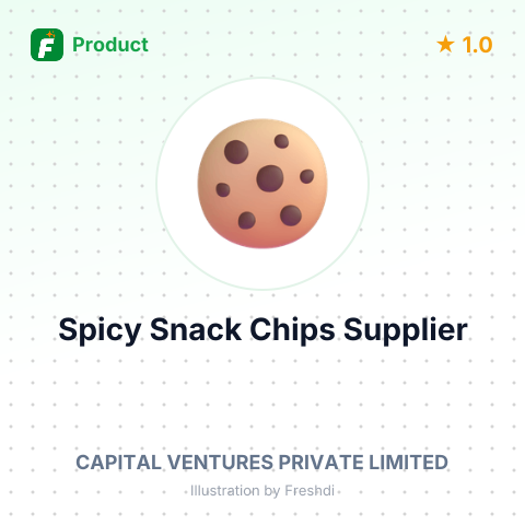 Spicy Snack Chips – summary card, no photo uploaded yet
