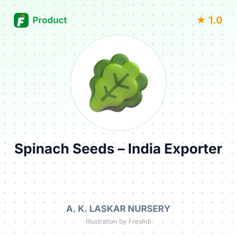 Spinach Seeds – summary card, no photo uploaded yet