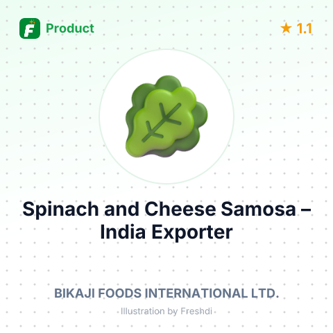 Spinach and Cheese Samosa – summary card, no photo uploaded yet