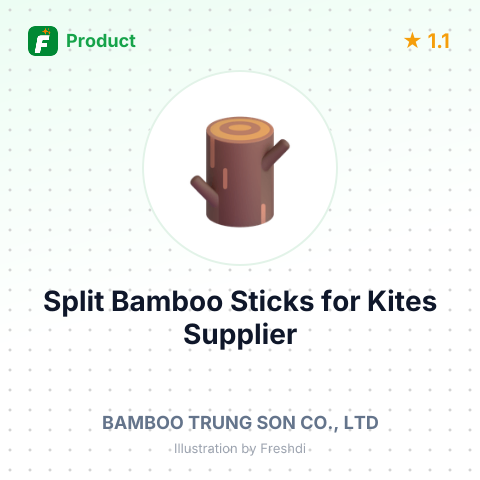Split Bamboo Sticks for Kites – summary card, no photo uploaded yet