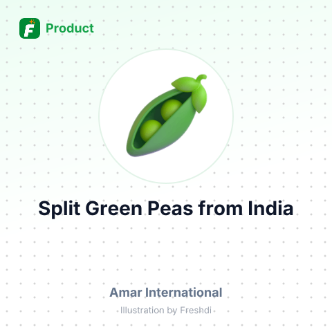 Split Green Peas – summary card, no photo uploaded yet