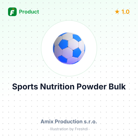 Sports Nutrition Powder – summary card, no photo uploaded yet