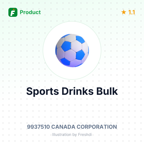Sports and Functional Drinks with Bakery Items – summary card, no photo uploaded yet