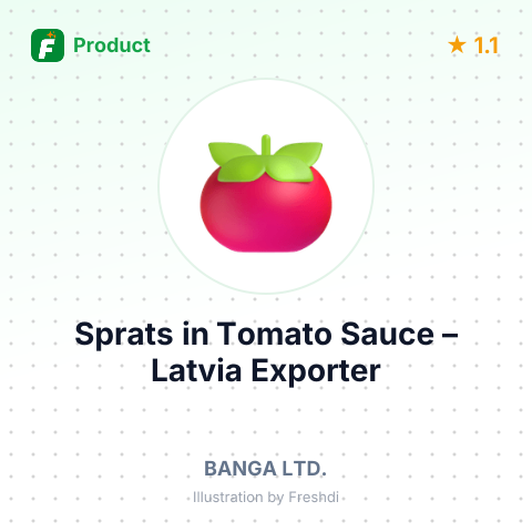 Sprats in Tomato Sauce – summary card, no photo uploaded yet