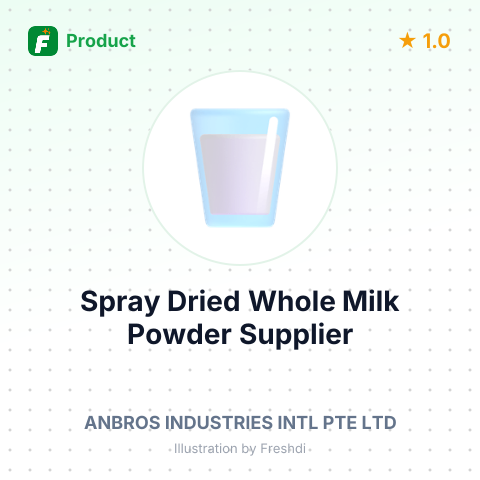 Spray Dried Whole Milk Powder – summary card, no photo uploaded yet