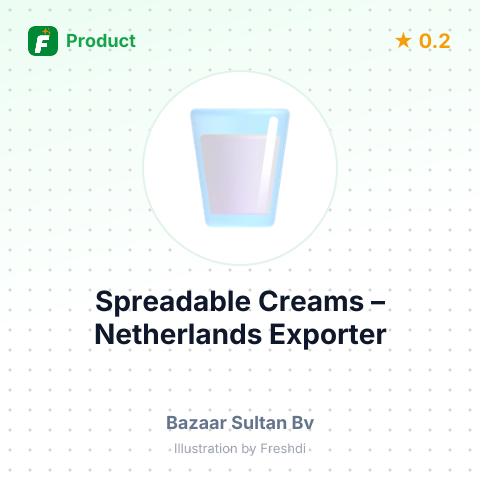 Spreadable Creams – product summary card, no photo uploaded yet