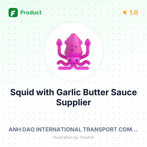 Squid with Garlic Butter Sauce – summary card, no photo uploaded yet