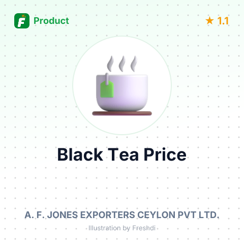Sri Lanka Black Tea – summary card, no photo uploaded yet