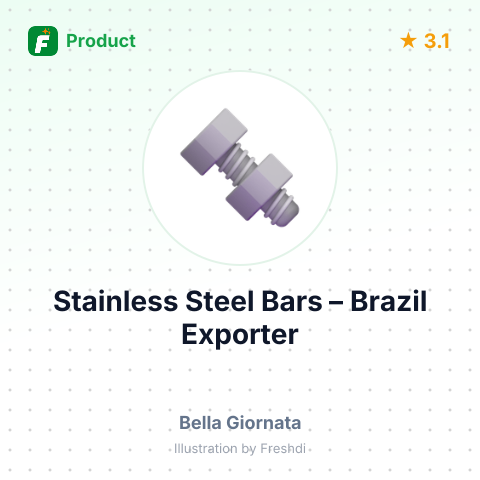 Stainless Steel Bars – summary card, no photo uploaded yet
