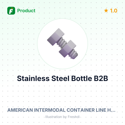 Stainless Steel Bottle – summary card, no photo uploaded yet