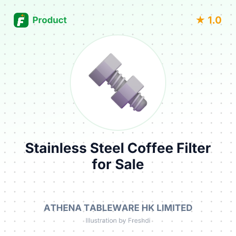Stainless Steel Coffee Filter – summary card, no photo uploaded yet