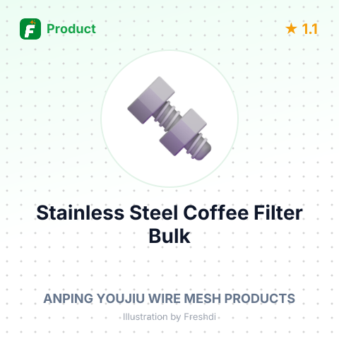 Stainless Steel Coffee Filter – summary card, no photo uploaded yet