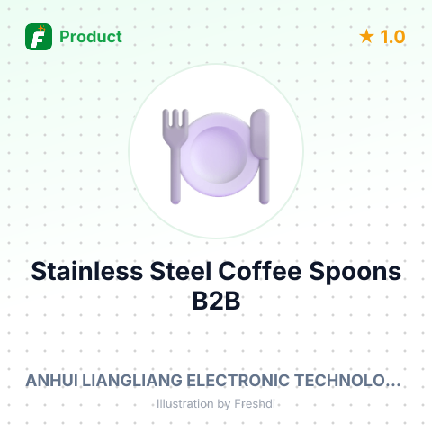 Stainless Steel Coffee Spoons – summary card, no photo uploaded yet