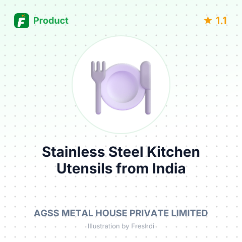 Stainless Steel Kitchen Utensils – summary card, no photo uploaded yet