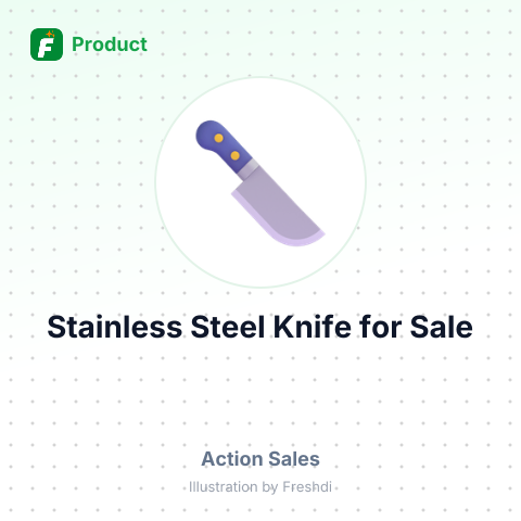 Stainless Steel Knife for Carrots – summary card, no photo uploaded yet