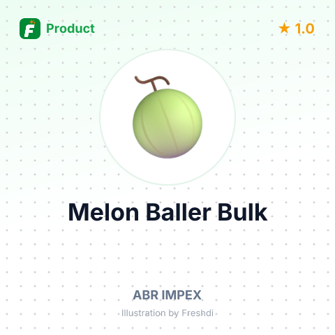 Stainless Steel Melon Baller – summary card, no photo uploaded yet