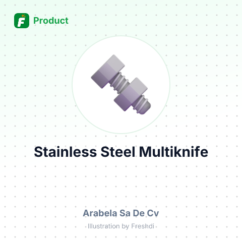 Stainless Steel Multiknife – summary card, no photo uploaded yet